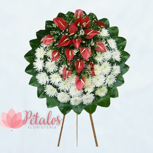 Corona Fúnebre Mis Condolencias